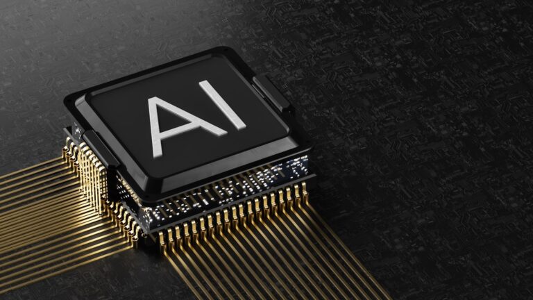Anwendungsfälle von KI im E-Commerce: Vom personalisierten Einkaufserlebnis bis zur intelligenten Logistik A computer chip with the letter ia printed on it